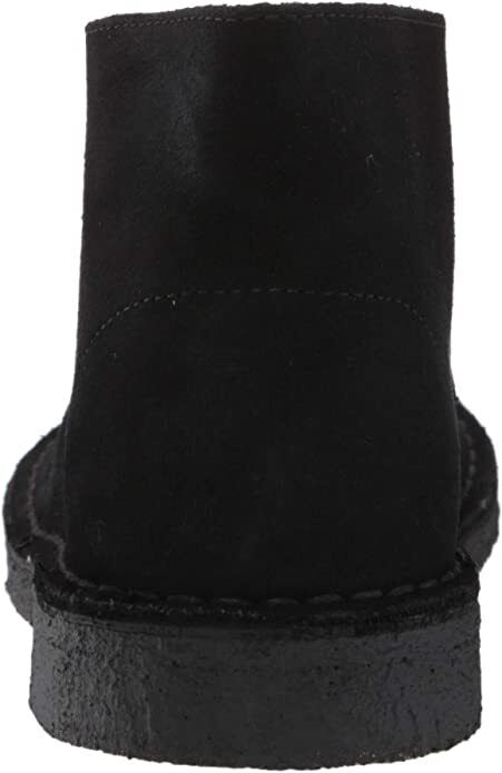 Clarks|WORKERS (Desert Boot Black Suede (26155524)) Clarks Women's Desert Boot Black Suede 26155524 | eBay