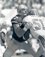 1989 Green Bay Packers Football Tackle Tony Mandarich Press Photo