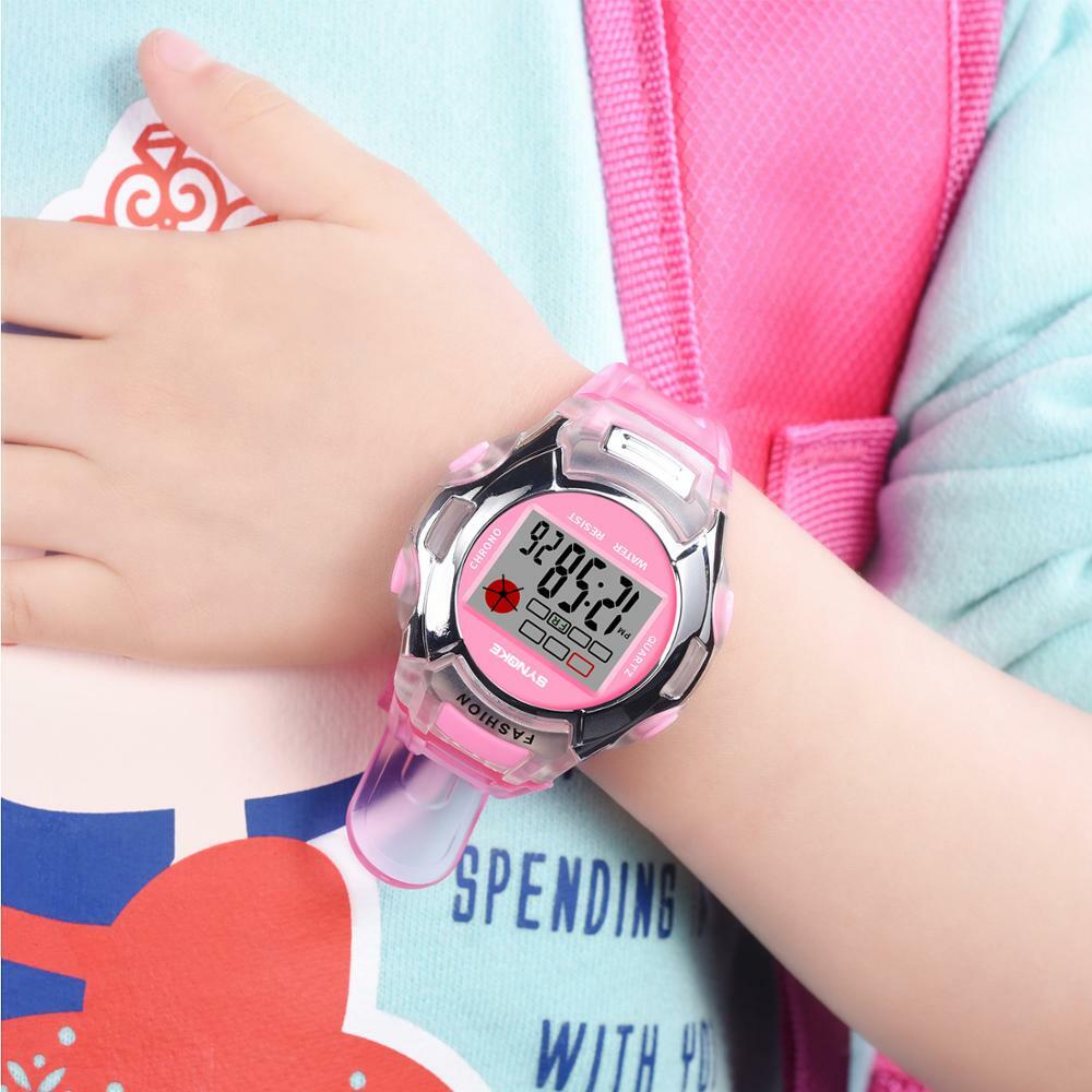 Kripyery Kids Digital Watches, Boys Girls Waterproof 12 Hours Display  Outdoor Sports Watches, Teens Kids Electronic Digital Sports Wrist Watch  with LED Backlight and Rose Red : : Fashion