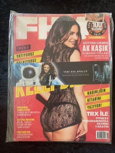 KELLY BROOK BRAND NEW GORGEOUS SEXY PHOTOS VINTAGE FHM TURKISH MAGAZINE RAREST