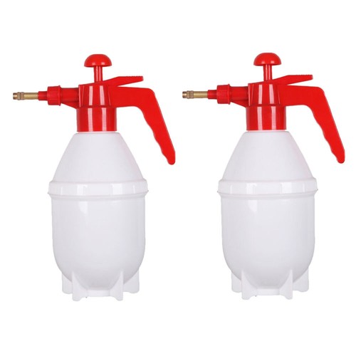 2 Pcs Watering Can Spray Bottles for Plants with Pump Hand Sprayer