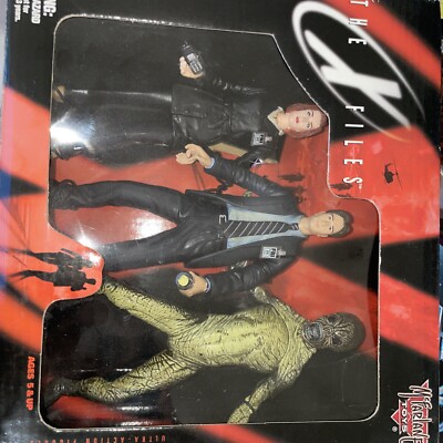 Set of 6 X-Files Action Figures Series 1 Agent Fox Mulder  The X-Files Action Figure Set display picture 1