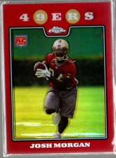 2008 Topps Chrome Red Refractors #TC213 Josh Morgan /25 
