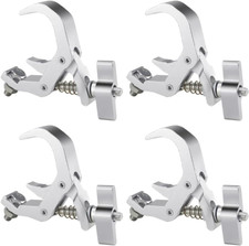 Pro Truss Clamp 1.57-2.36 Inch, 4 Pack Stage Lighting Clamps Heavy Duty 330Lb,