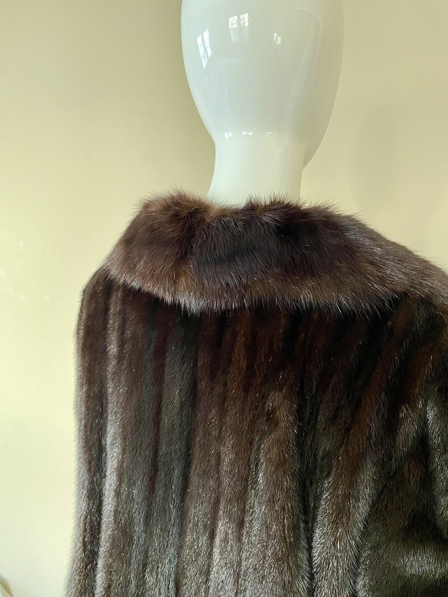 Furs for Men by Anna Municchi 【希少 激レア】 Manakas Frankfurt Germany Genuine Natural Mink brown Fur