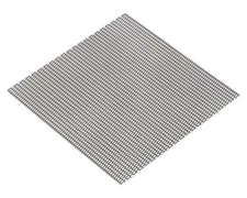 Killerbody Stainless Steel Grille Mesh (Black) (Long Hexagon) [KLR-48267]