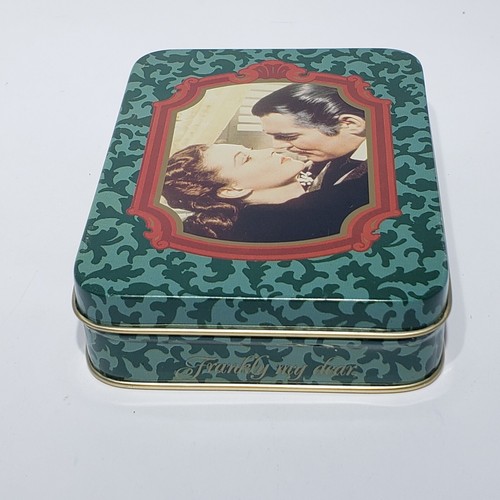 VTG Gone With The Wind Playing Cards 2 Decks in Collector's Tin 1989 NIB Sealed - Picture 6 of 12