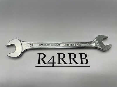 Stahlwille Tools Motor 10 GERMANY 14mm x 12mm Metric Double Open End Wrench