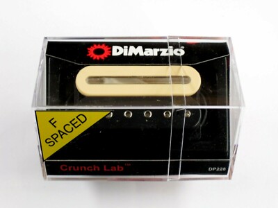DiMarzio F-spaced Crunch Lab Bridge Humbucker Black/Creme DP 228