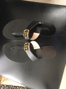 gucci marmont t strap sandal