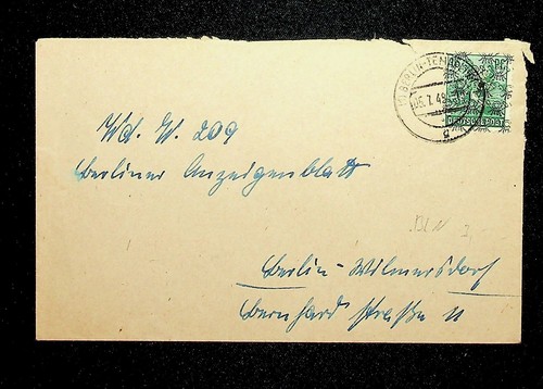 Cassetta delle lettere Bizone da sfogliare! Ricevute varie a scelta! Nuovo 30.06 - Foto 485 di 508