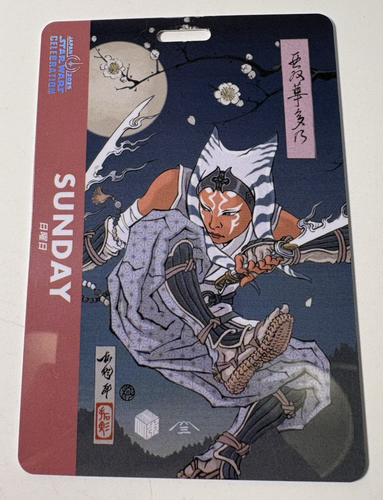 Star Wars Celebration 2025 Japan Luke Ahsoka Vader Badges Fri Sat Sun - 第 5/5 張圖片