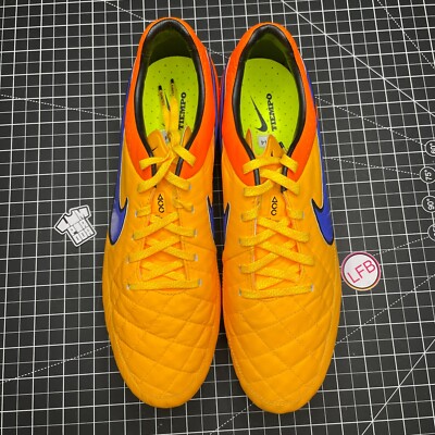 🟠 2015 Nike Tiempo Legend V FG 631518-858 - EU 45.5 • US 11.5
