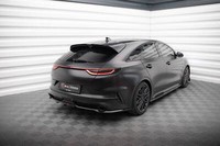 Mittlerer Diffusor Heck Ansatz DTM Look FüR Kia Proceed GT Mk1 Facelift Schwarz