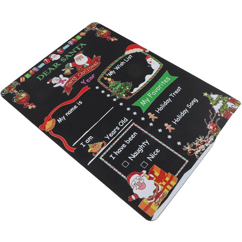 Weihnachtswünsche Blackboard Kind Urlaubsdekoration Kreative Tafel - Bild 7 von 12