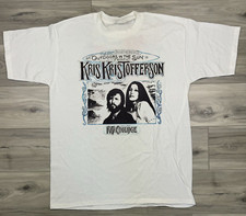 Kris Kristofferson Rita Coolidge Tour Short Unisex T-Shirt Cotton Full Size