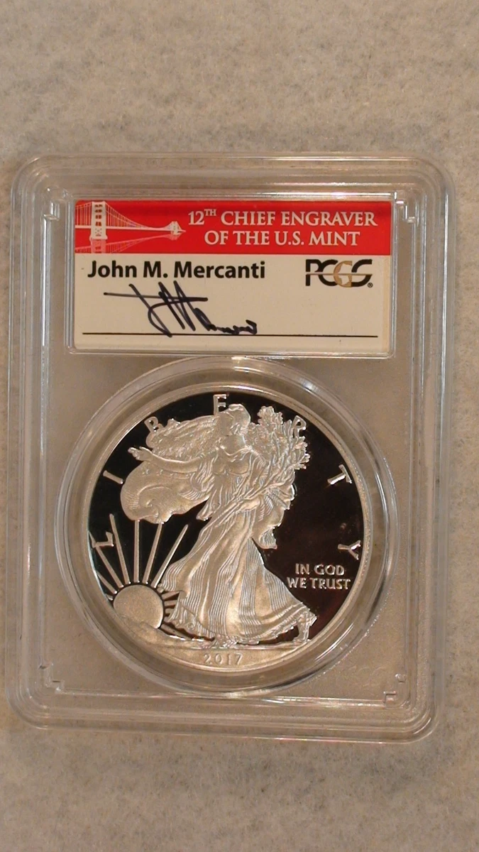 American Eagle PR 70 Graded 2017 Silver Bullion Coins for sale | eBay