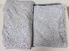Laura Ashley Twin Fitted And Flat Sheet Set Floral