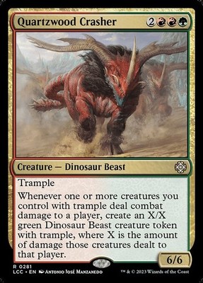 Quartzwood Crasher 281 R Normal LCC MTG NM