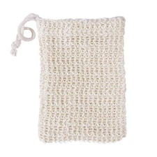 2 Pcs Sisal Soap Pouch Exfoliating Soap Holder