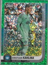 2025 Topps Chrome MLS #5 Kristijan Kahlina Green Refractor #/99