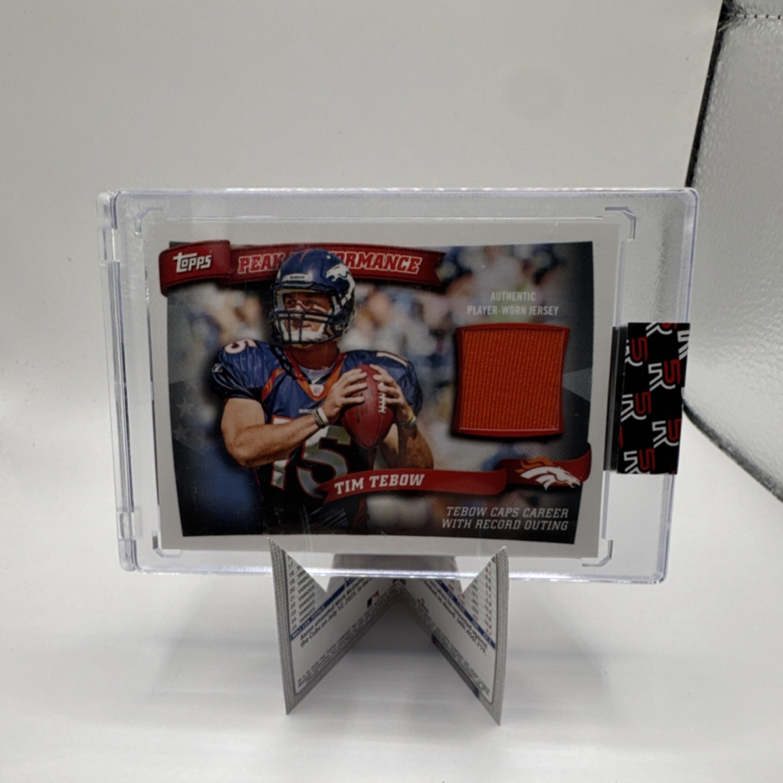 Tim Tebow Topps Peak Performance Relics #PPRTT Base