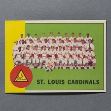 1963 Topps #524 St Louis Cardinals Team photo -  Nm-Mt High Grade High Number