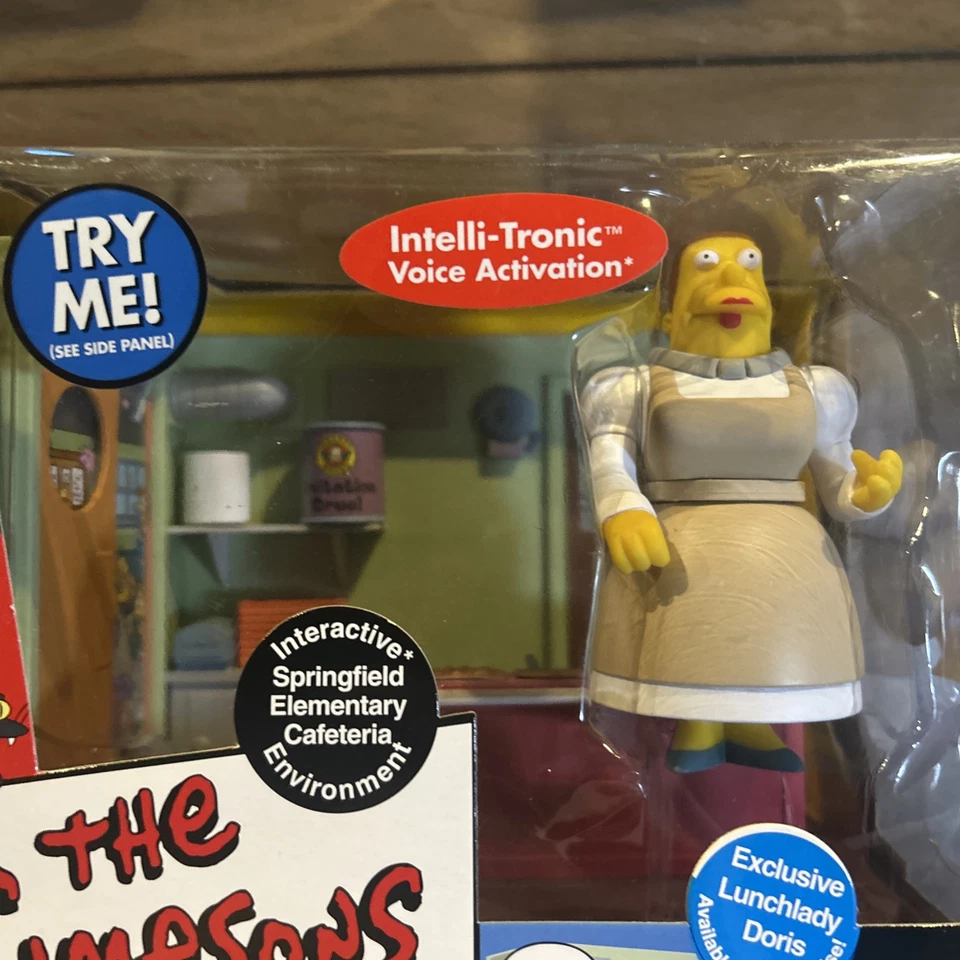 Los Simpson Lunchlady Doris Springfield Elementary Juego Set-CAJA DAÑADA Foto 2 de 3