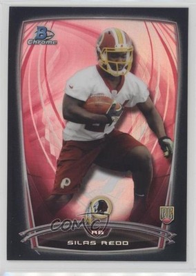 2014 Bowman Chrome Black Refractor 13/299 Silas Redd #144 Rookie RC 6k8