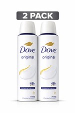 Dove Original Antiperspirant Deodorant Spray 150ml 2-Pack 48Hr Protection