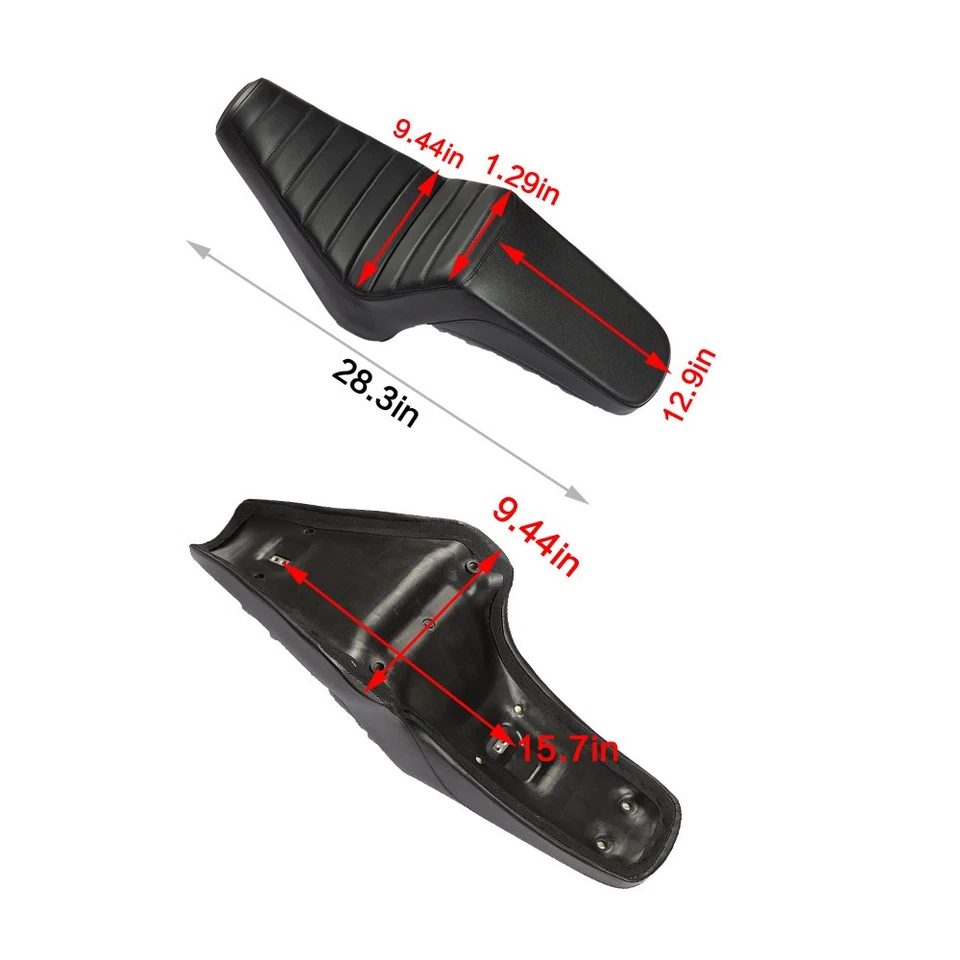 Asiento de pasajero de conductor LABLT dos-up para Yamaha Bolt 950 XV950 2014-2020 Foto 2 de 4