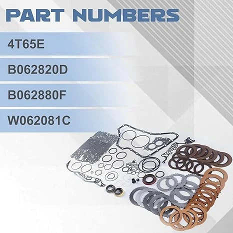 Kit de reconstrucción de revisión maestra de transmisión 4T65E para Volvo S80 XC90 02-06 Foto 2 de 4