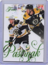 2025-26 Flair #7 David Pastrnak Image B Variant #/349