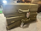 Vintage Hartmann Luggage Set Of 2  Belting Leather Suitcases NO Key — photo 7