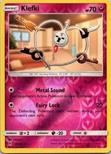 Klefki 89/131 Reverse Holo Pokemon Sun & Moon Forbidden Light 2018 NM