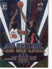 2021-22 Donruss Optic #4 Bam Adebayo Air Defense
