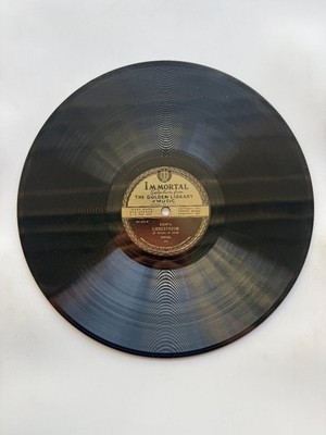 Liszt Grieg   Liebestraum / Anitra's Dance 10'' 78 RPM Record Immortal Classical