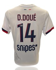 DESIRE DOUE SIGNED 2025/26 PARIS SAINT-GERMAIN PSG AWAY SHIRT (ACG CERT AG17766)