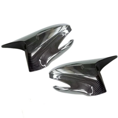 Fit 06-12 Lexus IS IS250 IS350 ISF Carbon Fiber Black Rearview Mirror Cover Caps