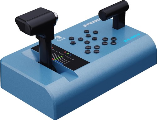 Densha De Go!! One Handle Controller Nintendo Switch By Train ZUIKI Mascon Blue - Picture 3 of 9