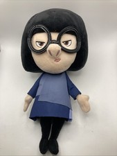 Edna Mode Disney Parks Pixar Plush Doll 12" The Incredibles 2- 2018