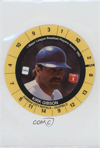 1991 Cadaco Game Discs Kirk Gibson
