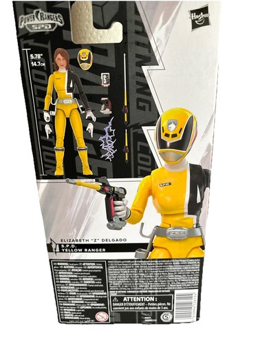 Power Rangers Lightning Collection S.P.D. Yellow Ranger Action Figure - Picture 2 of 4