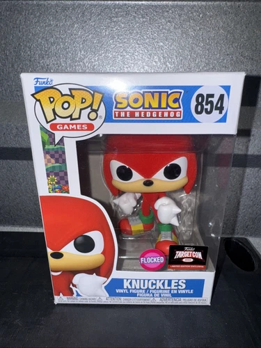 Funko Pop! Vinyl: Sonic the Hedgehog - Knuckles (Flocked) - Target...