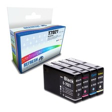 Refresh Cartridges Full Set Pack T7021 Ink Compatible With Epson Printers