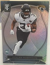 2024 TOTALLY CERTIFIED KEILAN ROBINSON SILVER ROOKIE CARD JAGUARS NFL 151. rookie card picture