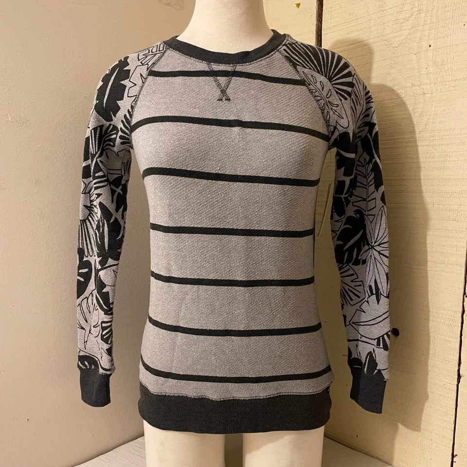 Dakine Mujer Talla Pequeña Laurel Cuello Redondo Polar Pullover Sudadera Planta Nuevo con Etiquetas Foto 2 de 4