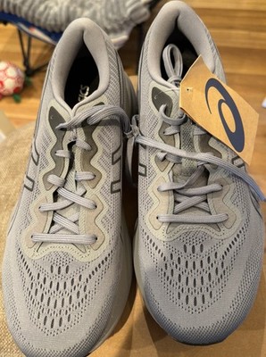 New Asics Gel-Pulse 15 Sheet Rock Carrier Gray Sneakers 10.5M Mens
