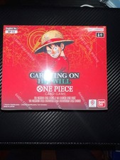 Sealed OP13 Booster Box English One Piece - Carrying On His Will  Clean Box 