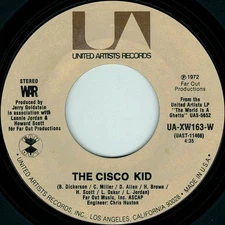 War - The Cisco Kid, 7", (Vinyl)